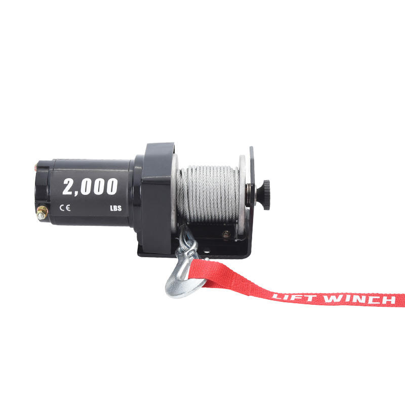 P2000-1 Powerful Waterproof 2000lbs Electric ATV/UTV Winch