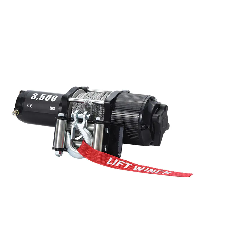 P3500-1D Power Waterproof 3500lbs Electric ATV/UTV Winch